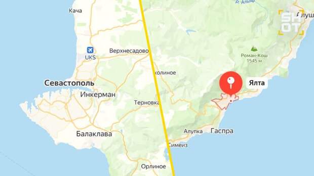 Взрывы прогремели над Севастополем и Ялтой