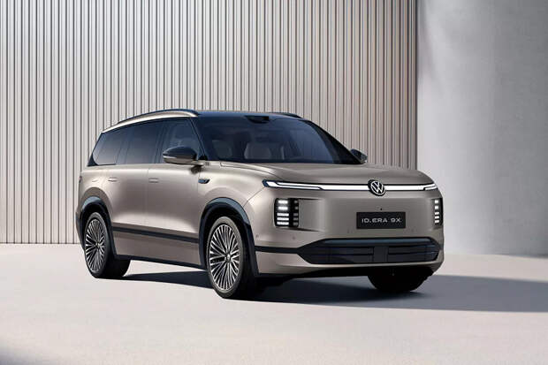 Больше Volkswagen Atlas и Touareg: Volkswagen представила огромный кроссовер ID. Era 9X — подзаряжаемый последовательный гибрид с 510 л.с. и запасом хода около 1000 км