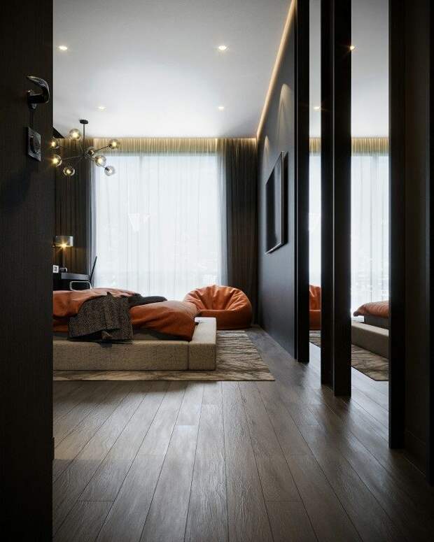 Черный в интерьере: когда это смелое решение