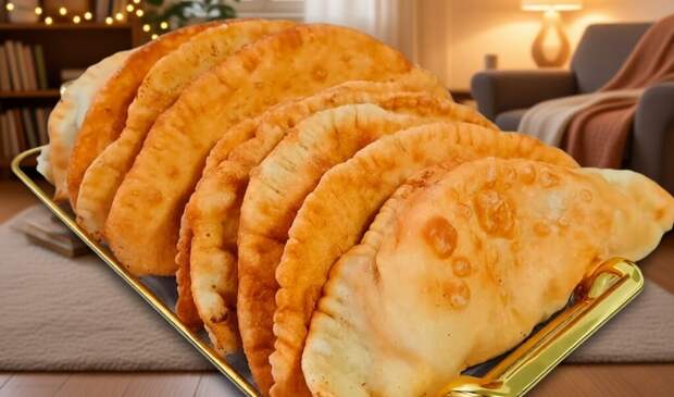 Не чебуреки, а объедение: забытый рецепт с оригинальной начинкой, который поразит вас своей сочностью и ароматом