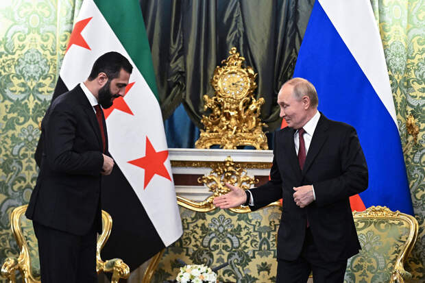 В Кремле стартовали переговоры Путина и аш-Шараа