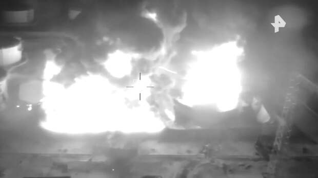 ВС РФ ударили "Геранями" по складу ВСУ с горючим в Полтавской области