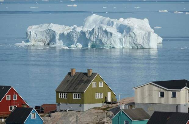 Айсберг в Илулиссате, Гренландия