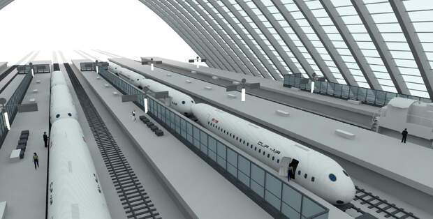 Летающие поезда — будущее авиации из прошлого века. Технологии будущего, созданные ещё вчера №6