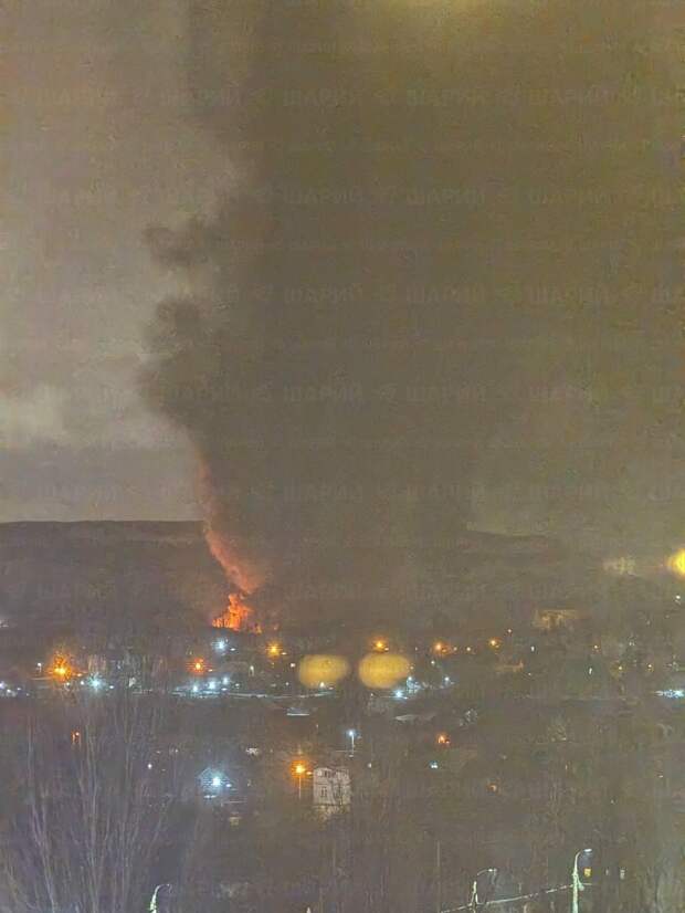 Донецк под атакой БПЛА