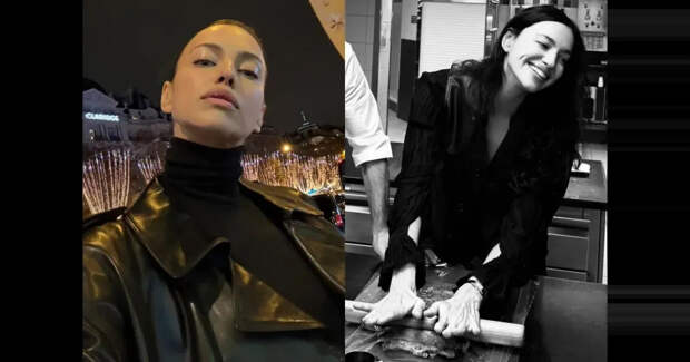 Ирина Шейк показала, как провела время в Париже с дочерью Леей