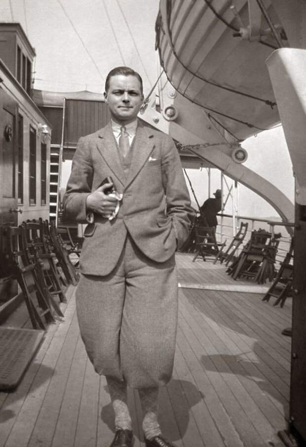 Мужская мода 1930-х годов на снимках