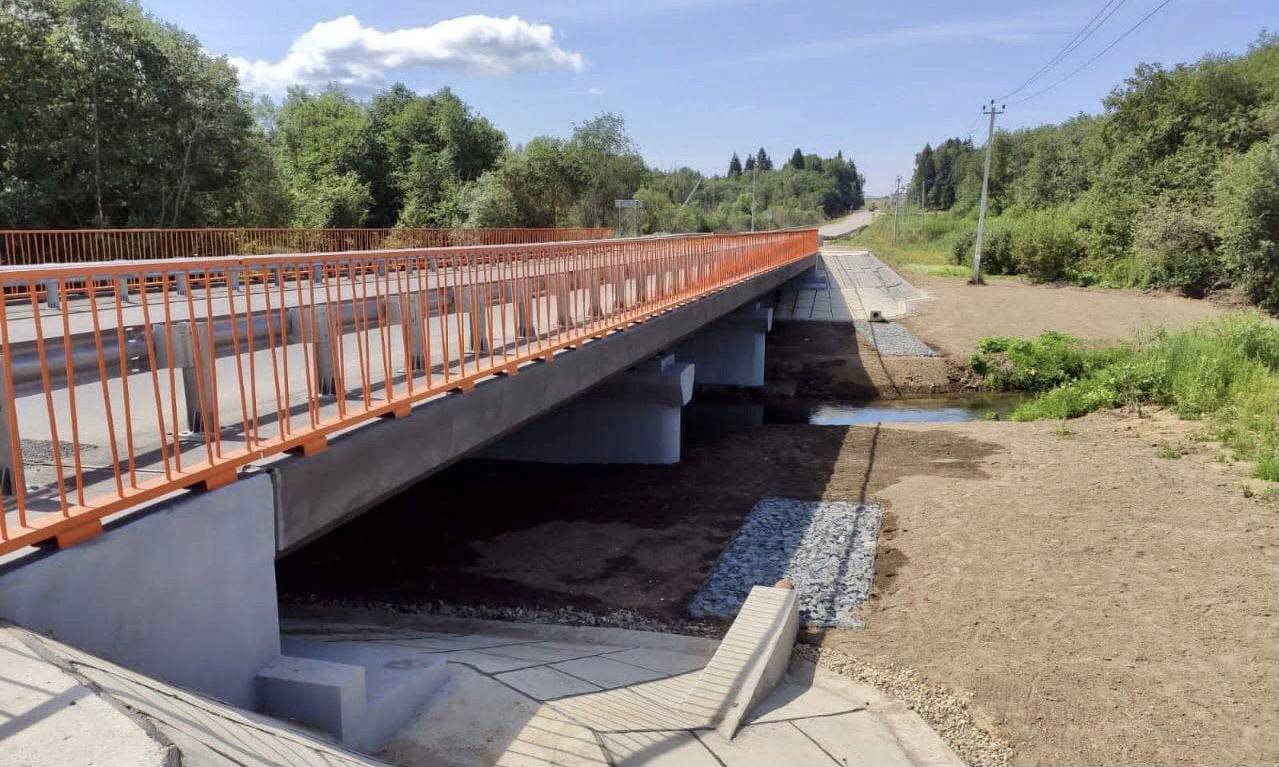 Движение по обновленному мосту через реку Сестру открыли досрочно в Клину