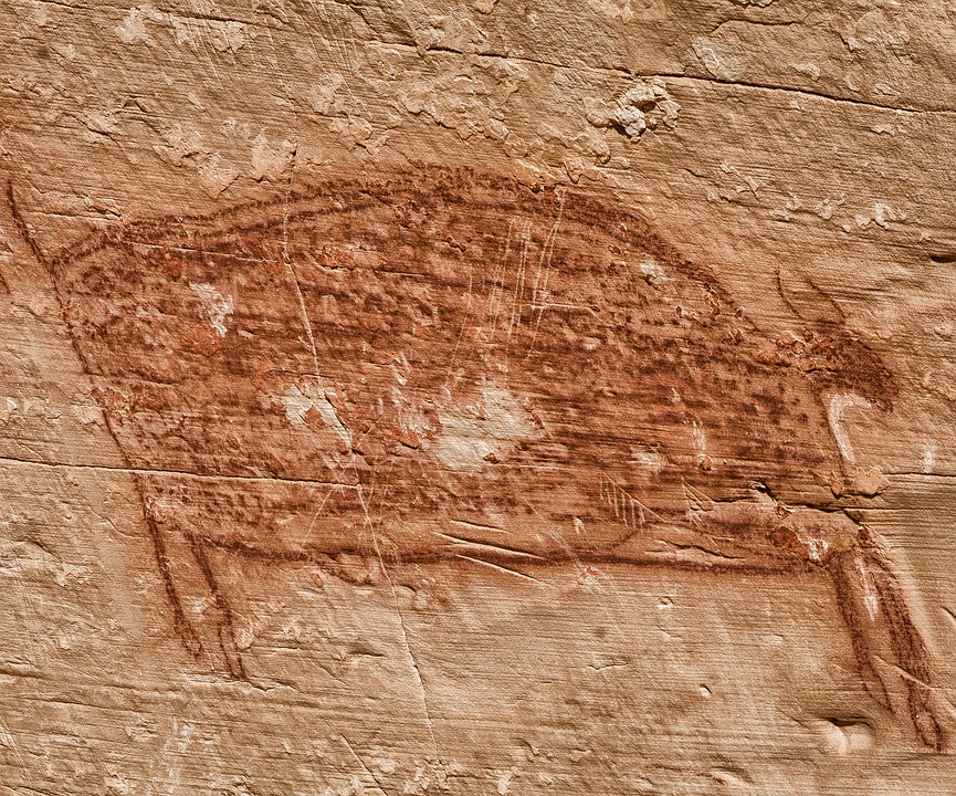 Anasazi, Наскальное Искусство, Искусство, Буффало