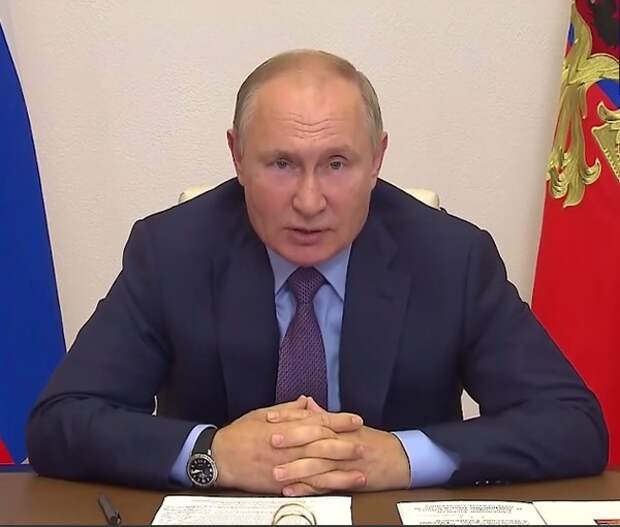 Путин о самоизоляции: "Посмотрим. как реально сработает "Спутник V"