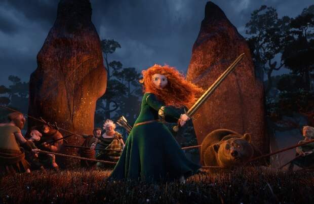 Мультфильм «Храбрая сердцем», 2012 г. Кадр: Pixar Animation Studios / Walt Disney Pictures