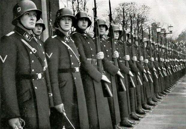 Войска СС клялись в лично верности фюреру. /Фото: militaryexp.com.
