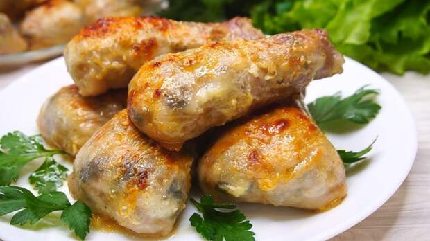 Фаршированные куриные ножки Рецепты курицы, Рецепт, Видео рецепт, Видео