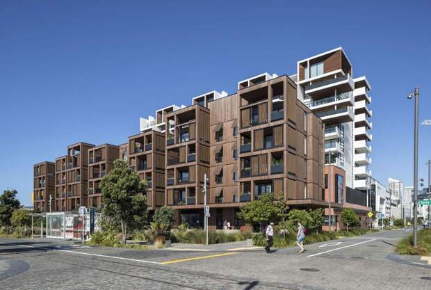 Крупномасштабный многоквартирный жилой комплекс в Новой Зеландии