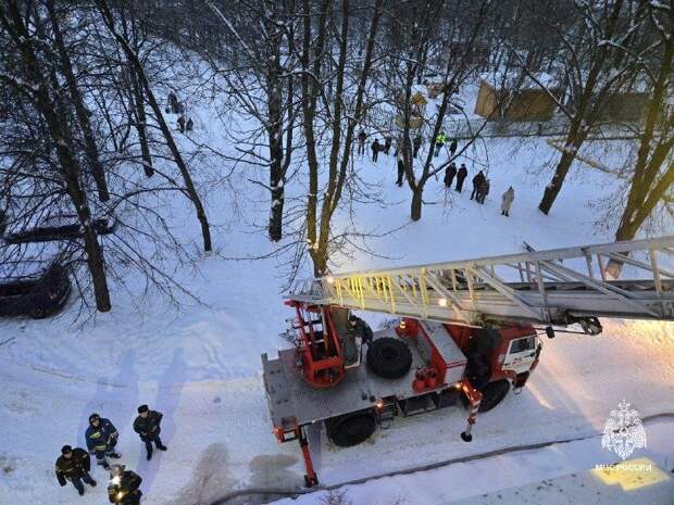 В Тульской области за прошедшие сутки 8 января потушили четыре пожара
