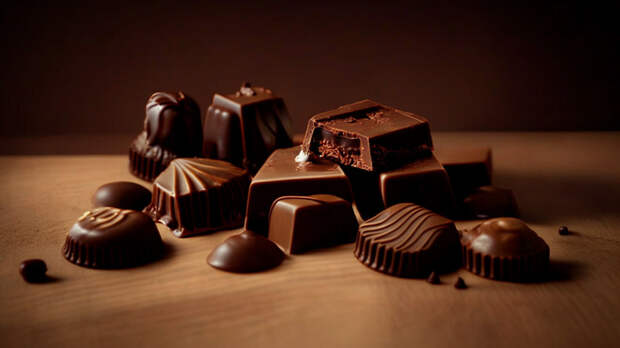 Конфеты / Изображение сгенерировано ИИ Kandinsky / amic.ru 