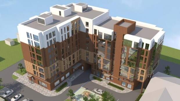 В Барнауле планируют построить восьмиэтажный дом с паркингом на улице Никитина