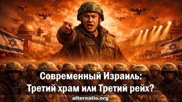 Современный Израиль: Третий храм или Третий рейх?