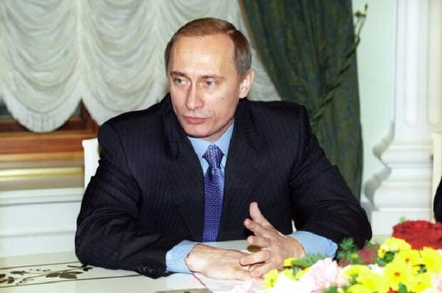 Владимир Путин в 2000 году