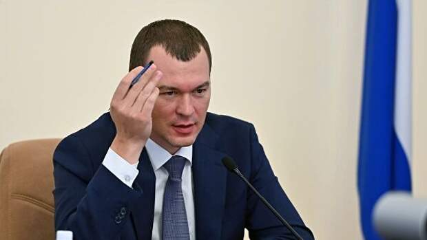 Врио губернатора Хабаровского края М. Дегтярев Врио губернатора Хабаровского края М. Дегтярев