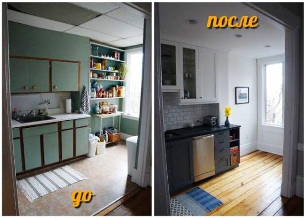 Кардинальное преображение узкой кухни в старинном доме. Кардинальное преображение узкой кухни в старинном доме