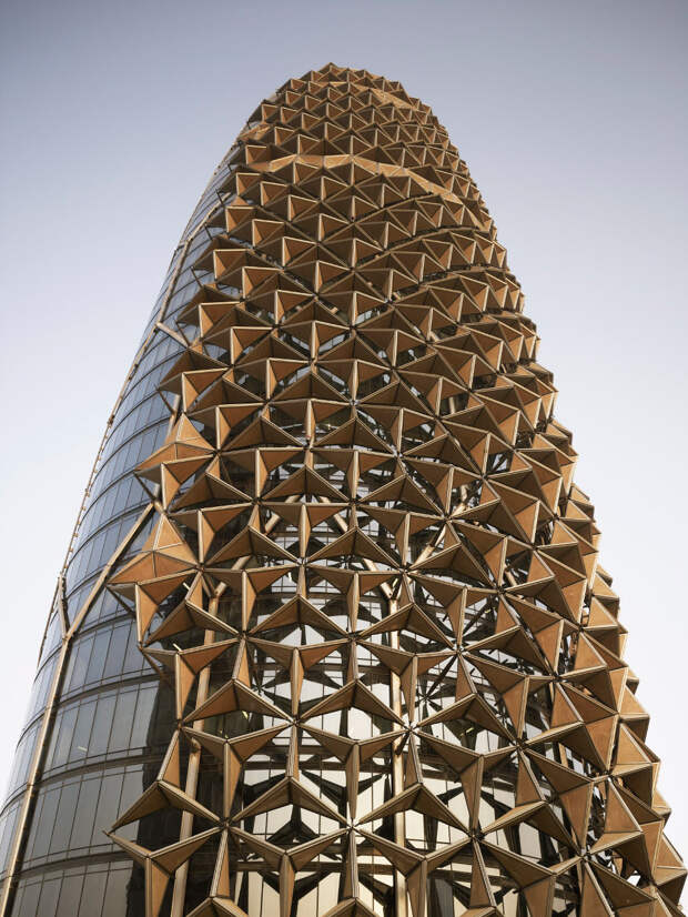 Башни Al Bahar в Абу-Даби
