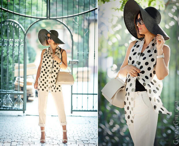 nude-polka-dots-outfit-chic-style-fashion-blogger-galant-girl