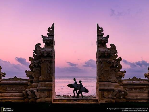 Серферы на Бали, Карстен Шерцер national geographic, конкурс, красота, природа, удивительно, фото, фотография, фотоподборка