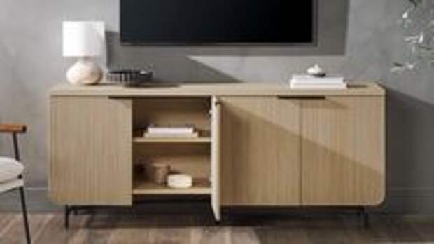 We Found A Surprisingly Expensive-Looking Entertainment Center At Walmart