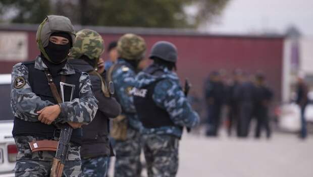 Операция правоохранительных органов Киргизии в Бишкеке. Архивное фото