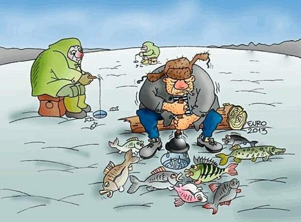картина про охоту и рыбалку