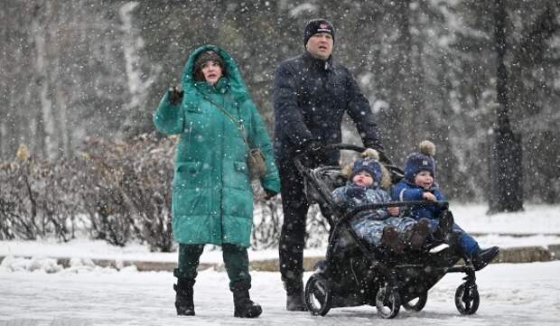 Облачность и мокрый снег придут в Москву 8 декабря