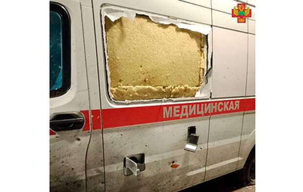 В Васильевке беспилотник ВСУ атаковал скорую помощь