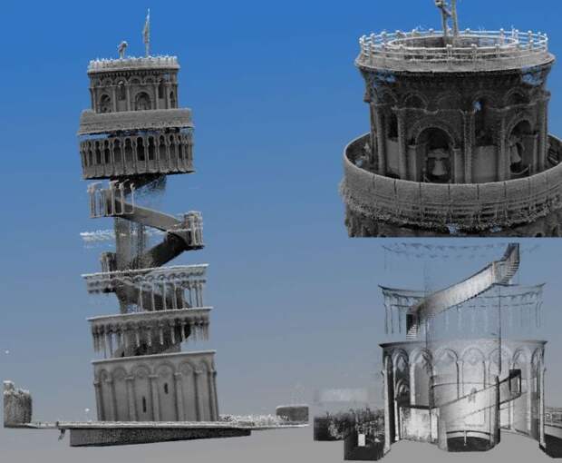 Макет Пизанской башни (Torre pendente di Pisa). | Фото: pikabu.ru. Макет Пизанской башни (Torre pendente di Pisa). | Фото: pikabu.ru.