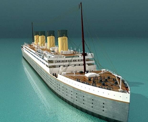 Макет копии «Титаника II».