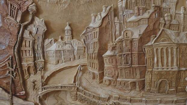 Уникальные картины из дерева создает династия резчиков. ФАН-ТВ