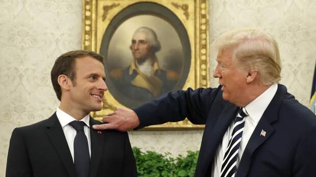Макрон обиделся на Трампа после слов о его жене