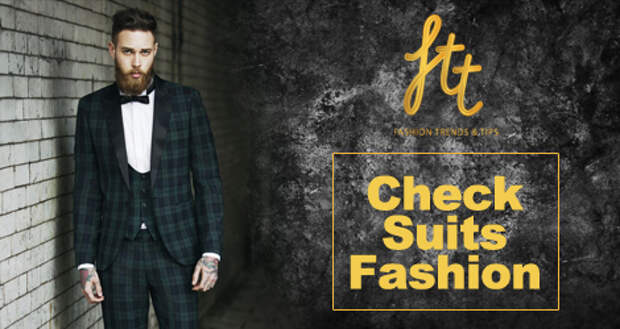 Check Suits Fashion