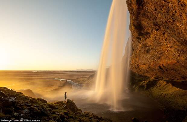 Водопад Сельяландсфосс 