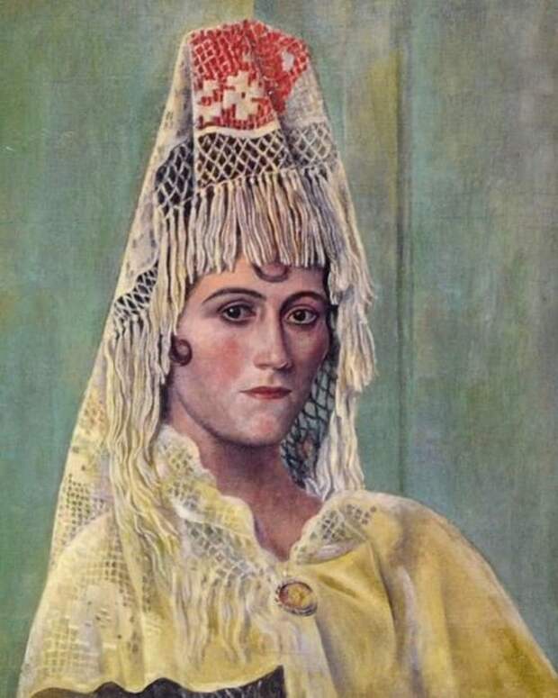 Пабло Пикассо. Ольга Хохлова в мантилье, 1917 | Фото: artchive.ru Пабло Пикассо. Ольга Хохлова в мантилье, 1917 | Фото: artchive.ru