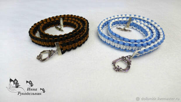 Плетём пояс из шнурков своими руками