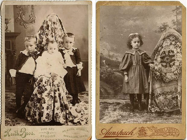 Мама-призрак на фотографиях 19-го века