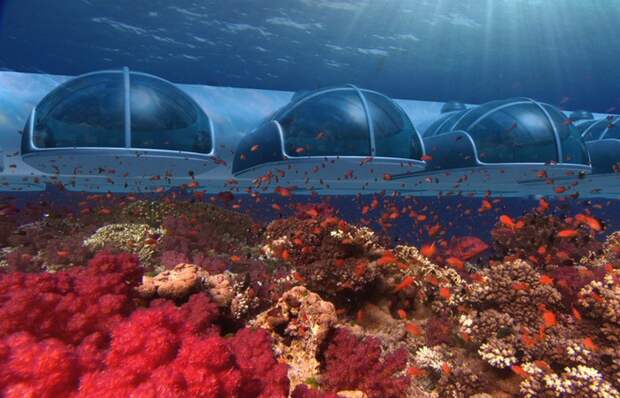 Необычный отель «Poseidon Undersea Resort».