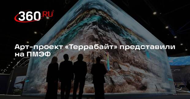 Арт-проект «Террабайт» представили на ПМЭФ