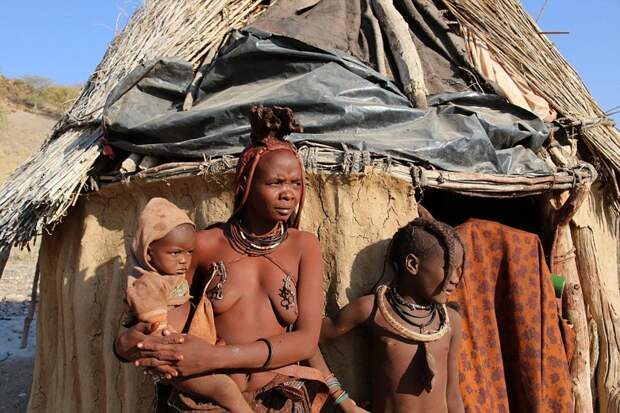Племя Химба (фото Бъерна Перссона) африка, глобализация, намибия, племя