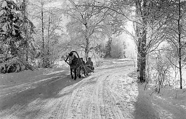 Зима в советских ретро-фотографиях
