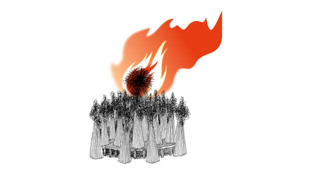 На Масленицу в Никола-Ленивце сожгут огромное сердце