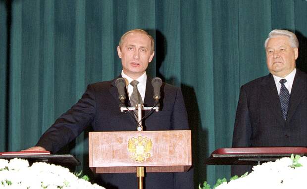 Владимир Путин на церемонии инаугурации