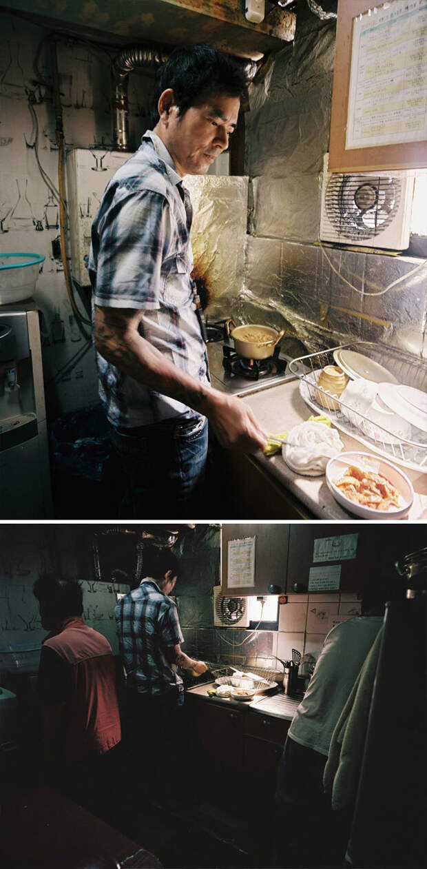 Южнокорейский фотограф показывает, как живут бедняки в гошителе