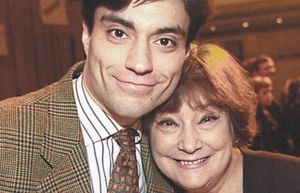 Татьяна Самойлова с сыном.